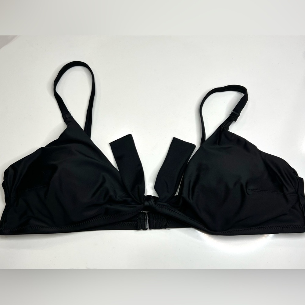 Aerie Bikini Top Black Cups Size XL